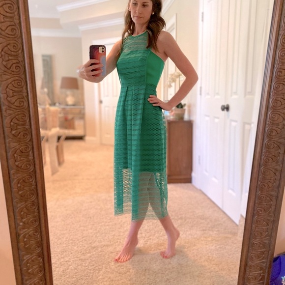 Kelly Green ANTONIO MELANI Dress!! - Picture 3 of 8